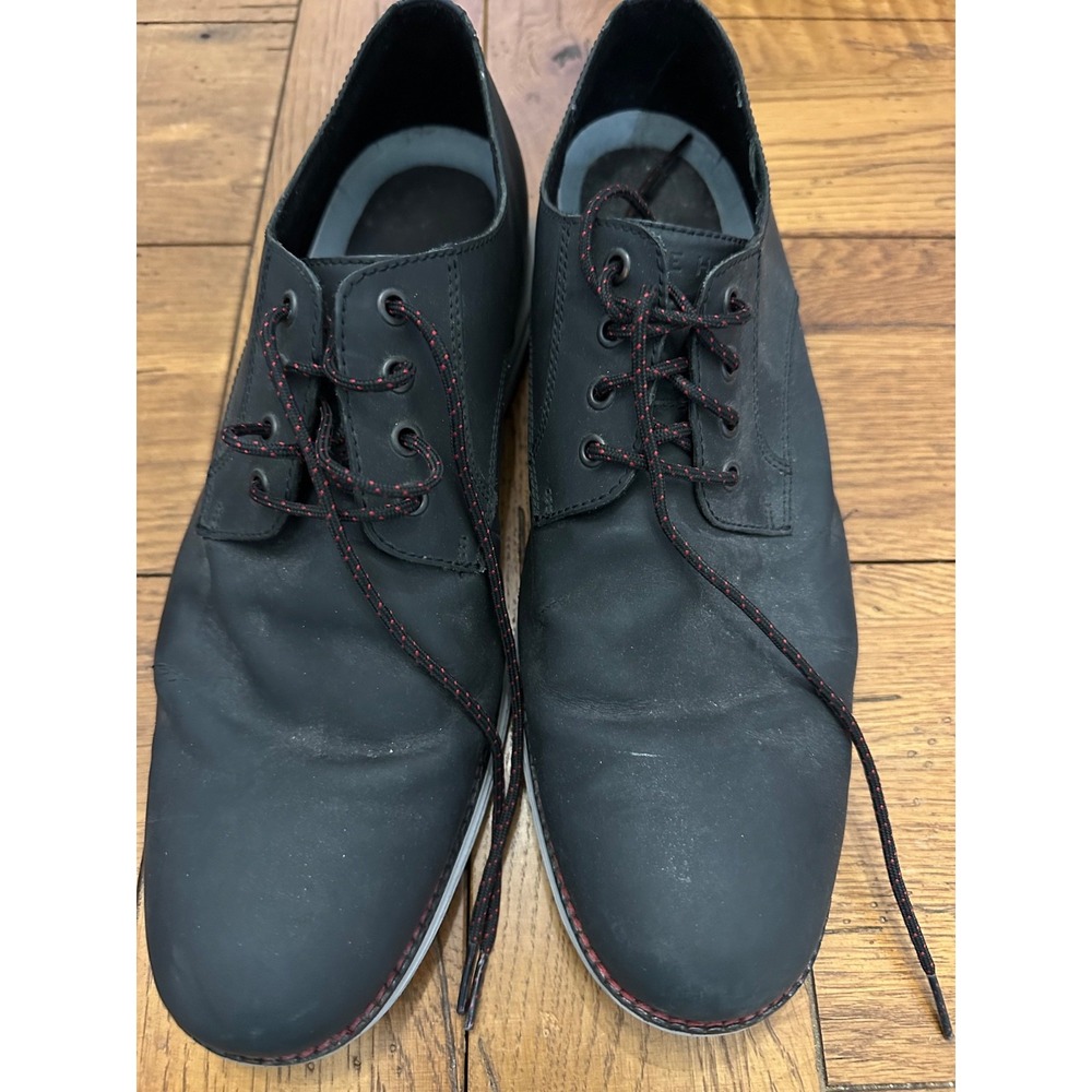 cole haan black lace up dress shors‎ 11.5 men's